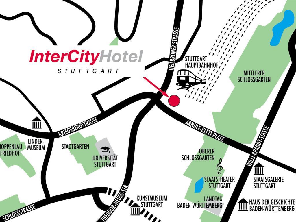 Intercityhotel Stuttgart Exterior foto